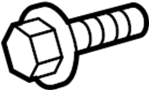 Image of Air. Screw. Bolt.  Air Filter Housing Screw. image for your TOYOTA