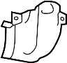 Image of Shield. Heat. Exhaust. Converter. Catalytic. Cover Complete. Insulator. Exhaust Heat Shield. image for your 2011 Toyota RAV4 3.5L V6 A/T FWD Sport Sport Utility 