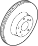 Image of Disc Brake Rotor (Front) image for your 2009 Toyota Tundra   
