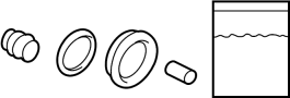 Image of Kit. Seal. Brake. Caliper. (Front). Disc Brake Caliper. image for your 2011 Toyota Highlander  Limited Sport Utility 