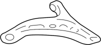 Image of Suspension Control Arm (Right, Front, Upper, Lower) image for your 2011 Toyota Matrix  Base Wagon 