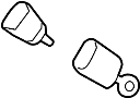 Image of Seat Belt Receptacle (Right) image for your 2009 Toyota Avalon   