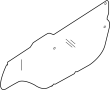 Image of Door Water Deflector image for your 2021 Toyota Sienna   