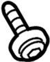 Image of Screw. Molding. Door. Tapping. Belt. (Upper). Door Belt Molding Screw. image for your Toyota GR86  