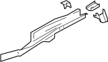 Image of Frame Side Member Assembly (Right, Front, Rear, Lower) image for your 2018 Toyota 86   