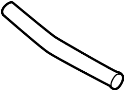View Automatic Transmission Oil Cooler Hose (Lower) Full-Sized Product Image 1 of 6