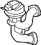 View Exhaust Gas Recirculation (EGR) Valve Full-Sized Product Image 1 of 4