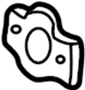 View Gasket. Valve. EGR. (Right) Full-Sized Product Image