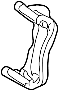 View Disc Brake Caliper Bracket Full-Sized Product Image 1 of 4