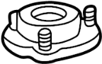 View Suspension Strut Mount (Front) Full-Sized Product Image