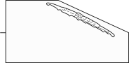 View Blade. Wiper. (Right, Front, Rear) Full-Sized Product Image 1 of 3