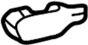 View Fuel Tank Cap Tether Full-Sized Product Image 1 of 4