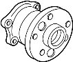 Image of Wheel Bearing and Hub Assembly (Rear) image for your 2021 Toyota C-HR   