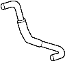 View Automatic Transmission Oil Cooler Hose. HOSE, COOLER. HOSE, TRANSMISSION O. OIL HOSE.  Full-Sized Product Image 1 of 2