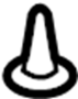 View Hood Insulation Pad Clip Full-Sized Product Image