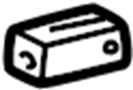 Image of CLEVIS, BRAKE MASTER CYLINDER PUSH ROD; CLEVIS, MASTER CYLINDER PUSH ROD. VSC-WITH; VSC-WITH(W. image for your 2002 TOYOTA SEQUOIA