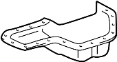 View Engine Oil Pan (Lower) Full-Sized Product Image 1 of 2