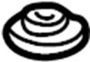 View Support. Insulator. Differential. Stopper. (Front, Lower) Full-Sized Product Image