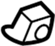 Image of COVER, GLOVE COMPARTMENT DOOR LOCK. STONE,TRIM1# image for your TOYOTA