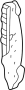 View Extension. REINFORCED. Panel. (Rear, Upper, Lower) Full-Sized Product Image 1 of 2