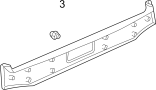 View Trim. Panel. Clip. Door. Retainer. (Upper, Lower) Full-Sized Product Image
