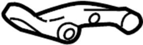 View Knuckle Arm. Steering Arm.  Full-Sized Product Image 1 of 5