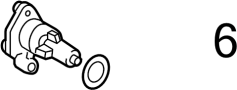 View Vehicle Speed Sensor O-Ring Full-Sized Product Image 1 of 3
