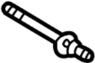 View A/C Compressor Bolt (Rear, Upper) Full-Sized Product Image