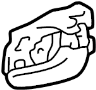 View Interior Door Handle Full-Sized Product Image 1 of 4