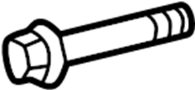 View Suspension Control Arm Bolt (Front, Rear, Upper, Lower) Full-Sized Product Image