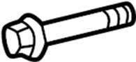 View Suspension Control Arm Bolt (Front, Rear, Upper, Lower) Full-Sized Product Image 1 of 4