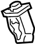 Image of A/C Expansion Valve image for your 2020 TOYOTA HIGHLANDER