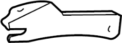 View Bracket. Alternator. Mount.  Full-Sized Product Image
