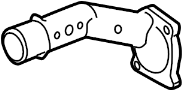View Engine Coolant Thermostat Housing Full-Sized Product Image