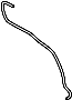 View Engine Coolant Reservoir Hose Full-Sized Product Image 1 of 3