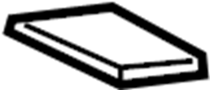 Image of Silencer. Roof. Insulator. Pad. Sound Absorber. Roof Insulator. Sound. image for your 2018 Toyota Tundra   
