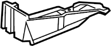 View 587230E010 Full-Sized Product Image for your 2011 Lexus RX450h   