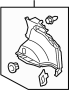 View 647300E020A0 Full-Sized Product Image for your 2015 Lexus RX350   