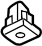 Image of Grommet. Support. Bumper. Retainer. 2010-12. 2014-16. image for your 2006 Toyota Tundra   