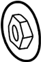 View Nut. Emblem. (Lower) Full-Sized Product Image