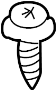 View Screw. Molding. (Lower) Full-Sized Product Image