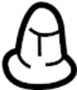 View Grommet. Cover. Nut. (Front, Rear, Upper, Lower) Full-Sized Product Image