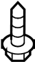 View Bolt. (Rear, Upper, Lower) Full-Sized Product Image