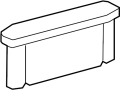 View 8966153J70 Full-Sized Product Image for your 2011 Lexus IS250  2.5L V6 M/T RWD 