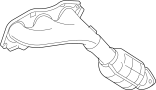 View Catalytic Converter with Integrated Exhaust Manifold Full-Sized Product Image