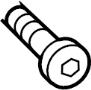 View Screw. Steering. Cover. Wheel. Bag. (Rear, Lower) Full-Sized Product Image 1 of 10
