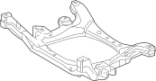 View Crossmember. Suspension. (Front) Full-Sized Product Image