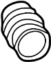 View Engine Air Intake Hose Full-Sized Product Image 1 of 3