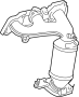 View Catalytic Converter with Integrated Exhaust Manifold Full-Sized Product Image 1 of 2