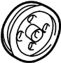 View Power Steering Pump Pulley Full-Sized Product Image 1 of 5
